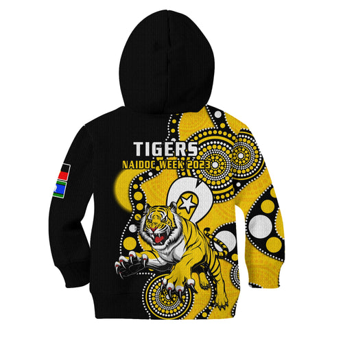 richmond-football-naidoc-2023-hoodie-kid-tigers-for-our-elders-indigenous-art