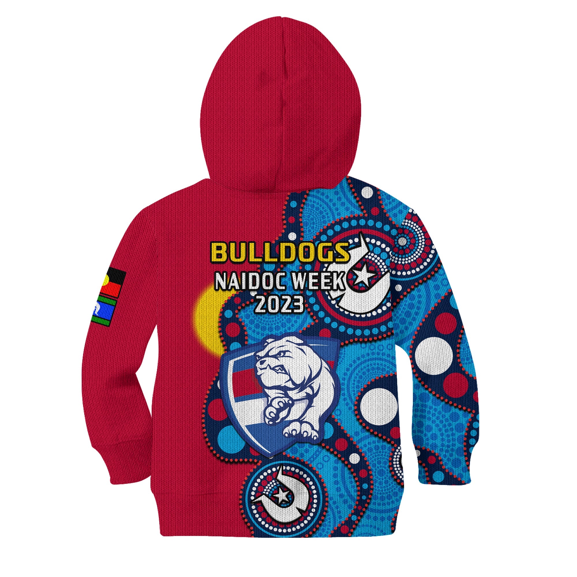 western-bulldogs-football-naidoc-2023-hoodie-kid-indigenous-for-our-elders