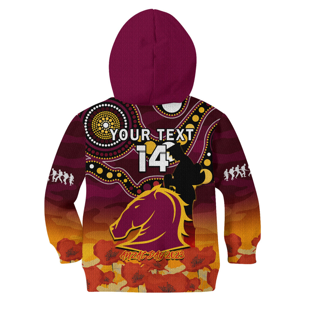custom-text-and-number-brisbane-broncos-rugby-anzac-2023-hoodie-kid-aboriginal-mix-poppy-lest-we-forget