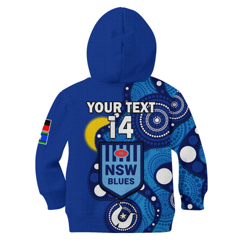 custom-text-and-number-blues-rugby-naidoc-2023-hoodie-kid-nsw-for-our-elders-indigenous-art
