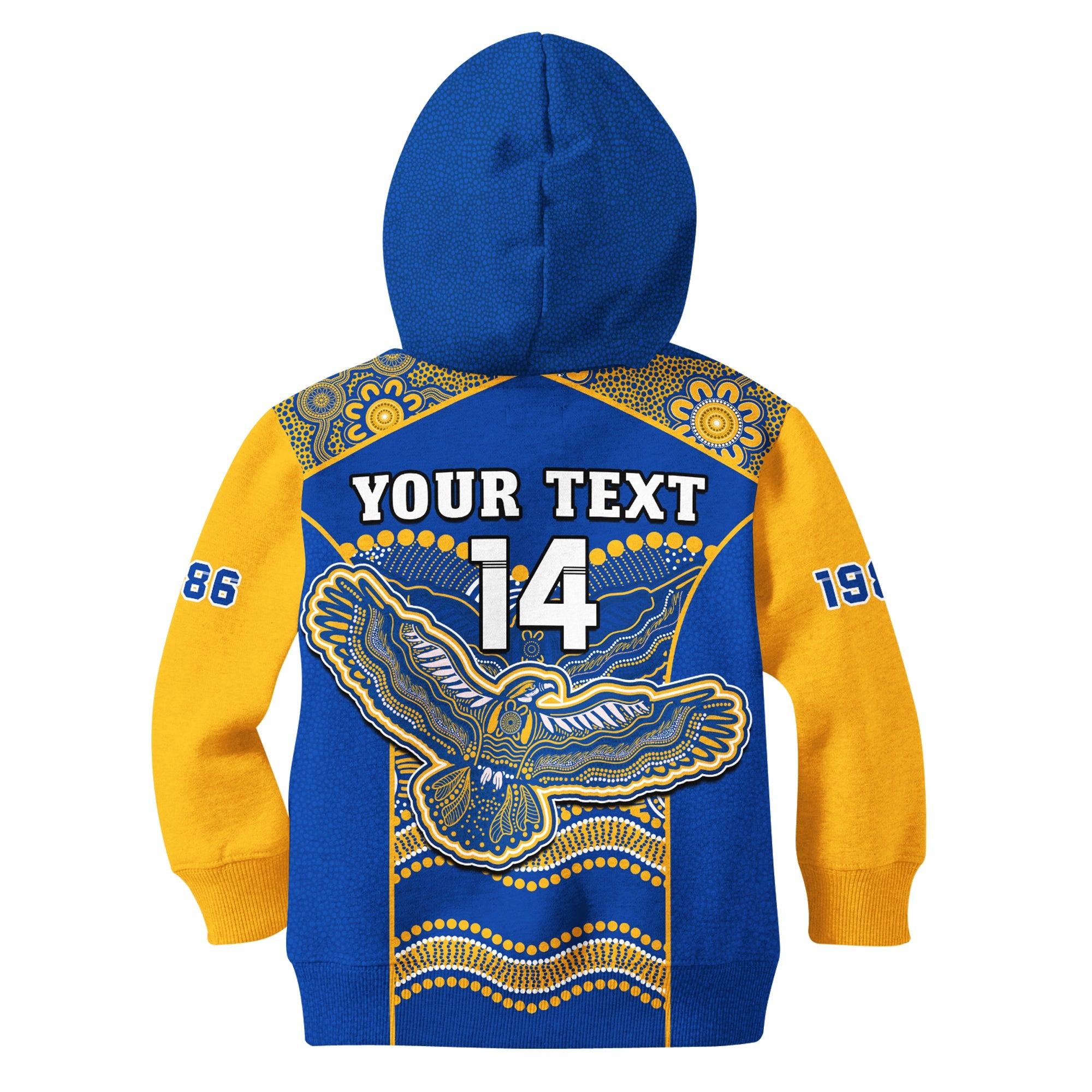 custom-text-and-number-eagles-football-hoodie-kid-west-coast-1986-aboriginal-sporty-style