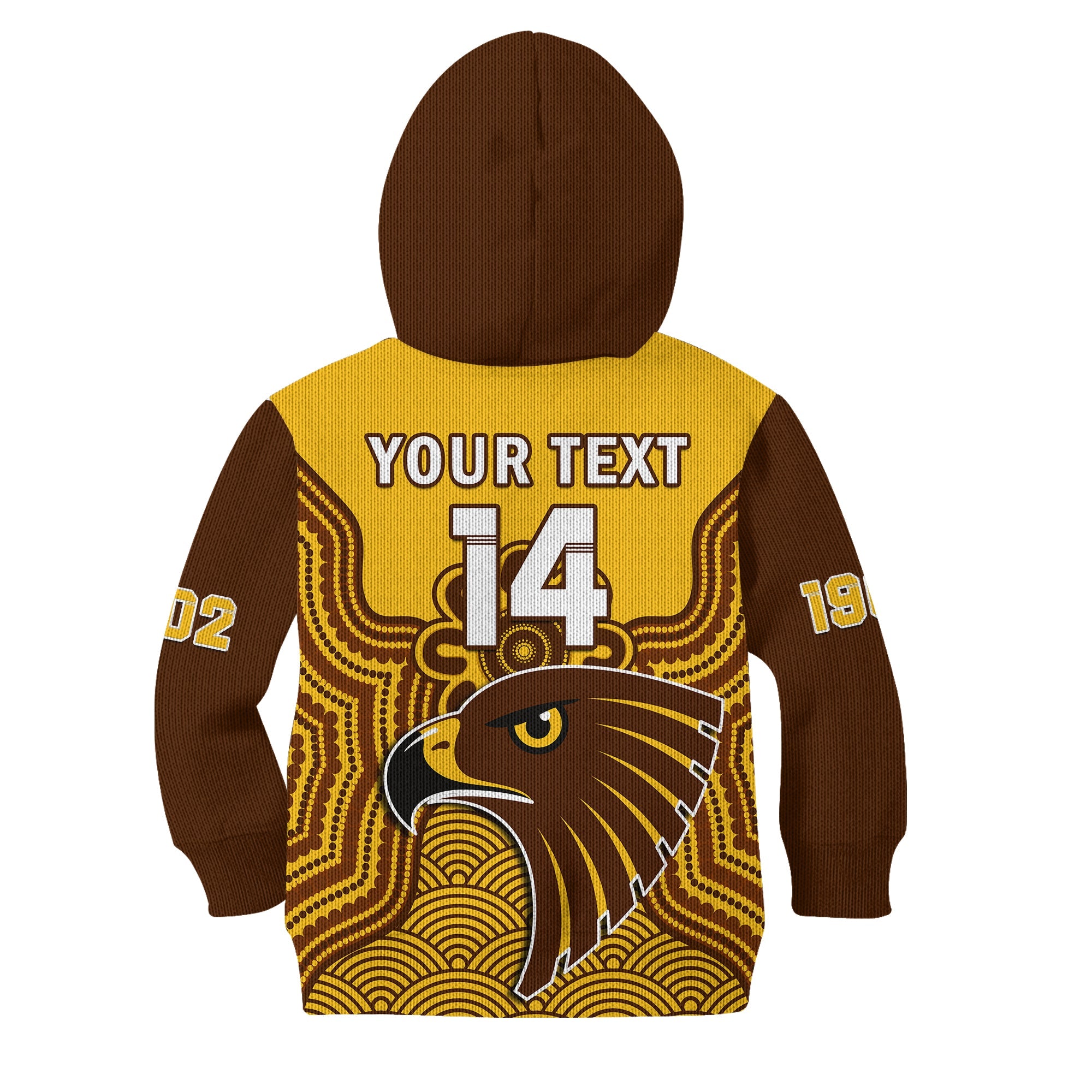 custom-text-and-number-hawthorn-football-hoodie-kid-go-hawks-1902-aboriginal-art
