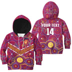 custom-text-and-number-brisbane-football-hoodie-kid-indigenous-pattern-go-lions-unique-version