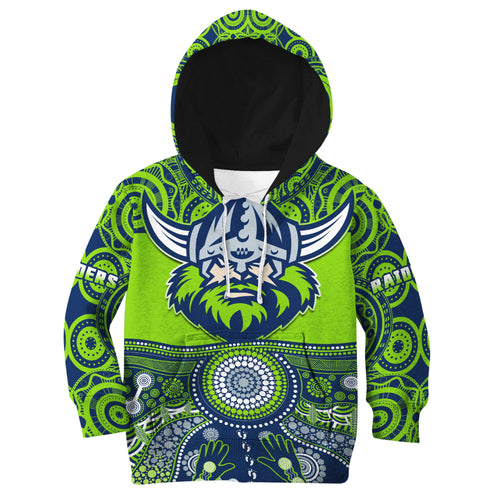 raiders-rugby-hoodie-kid-aboriginal-pattern