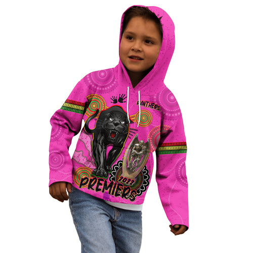 panthers-hoodie-kid-aboriginal-premiers-2022-we-are-the-champions-with-trophy
