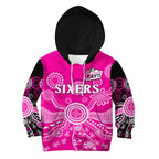 custom-text-and-number-sydney-sixers-hoodie-kid-cricket-indigenous-australian-art-ver01