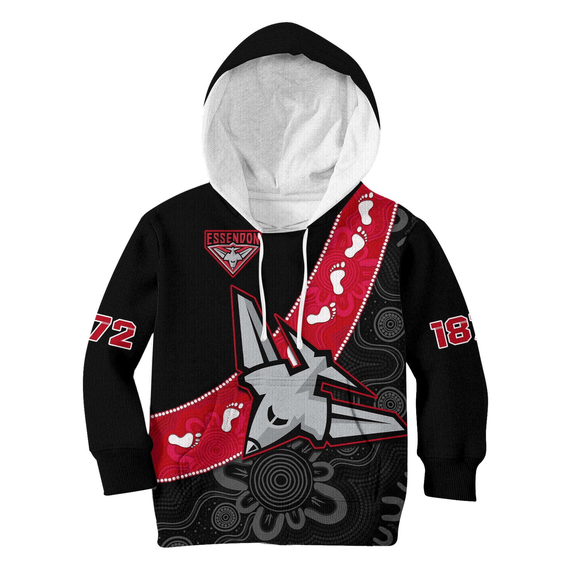 custom-text-and-number-essendon-football-hoodie-kid-go-bombers-1872-aboriginal-art
