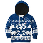 custom-personalised-cats-football-christmas-hoodie-kid-geelong-aboriginal-painting