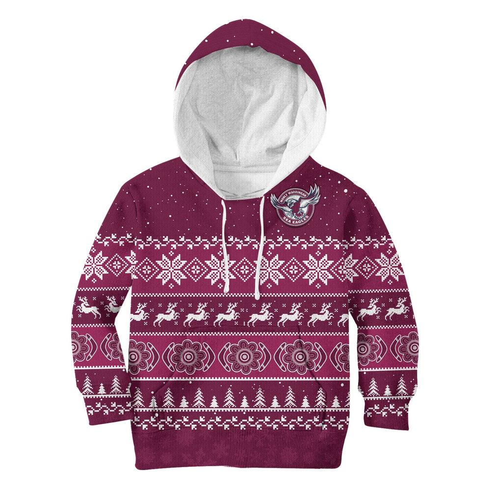 custom-personalised-sea-eagles-rugby-hoodie-kid-indigenous-silvertails-merry-christmas