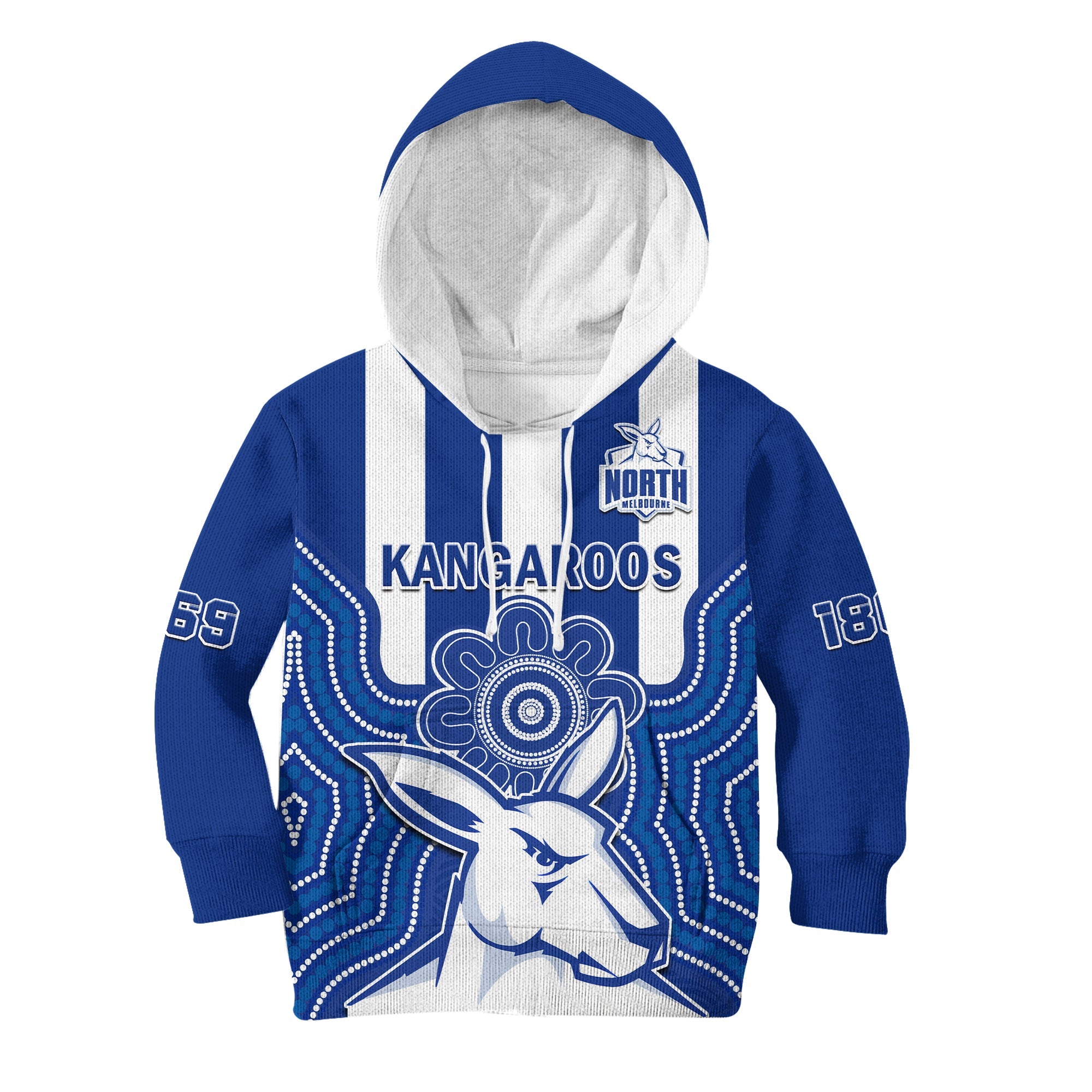 custom-text-and-number-melbourne-football-hoodie-kid-north-kangaroos-1869-aboriginal-art
