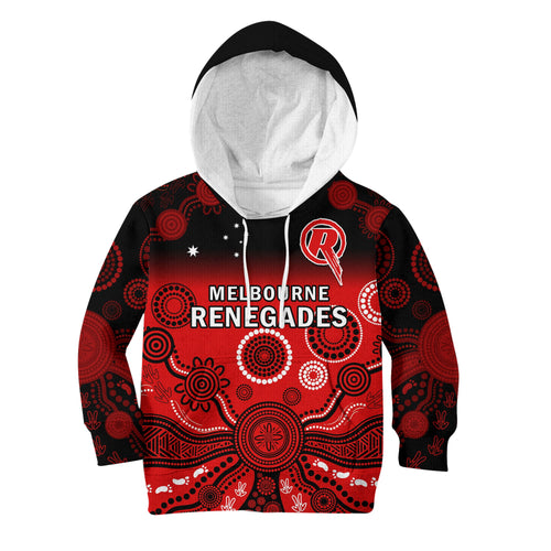 custom-text-and-number-renegades-cricket-hoodie-kid-melbourne-team-green-gradient-aboriginal-art