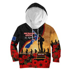 custom-personalised-new-zealand-anzac-hoodie-kid-maori-camouflage-mix-poppies-we-will-remember-them