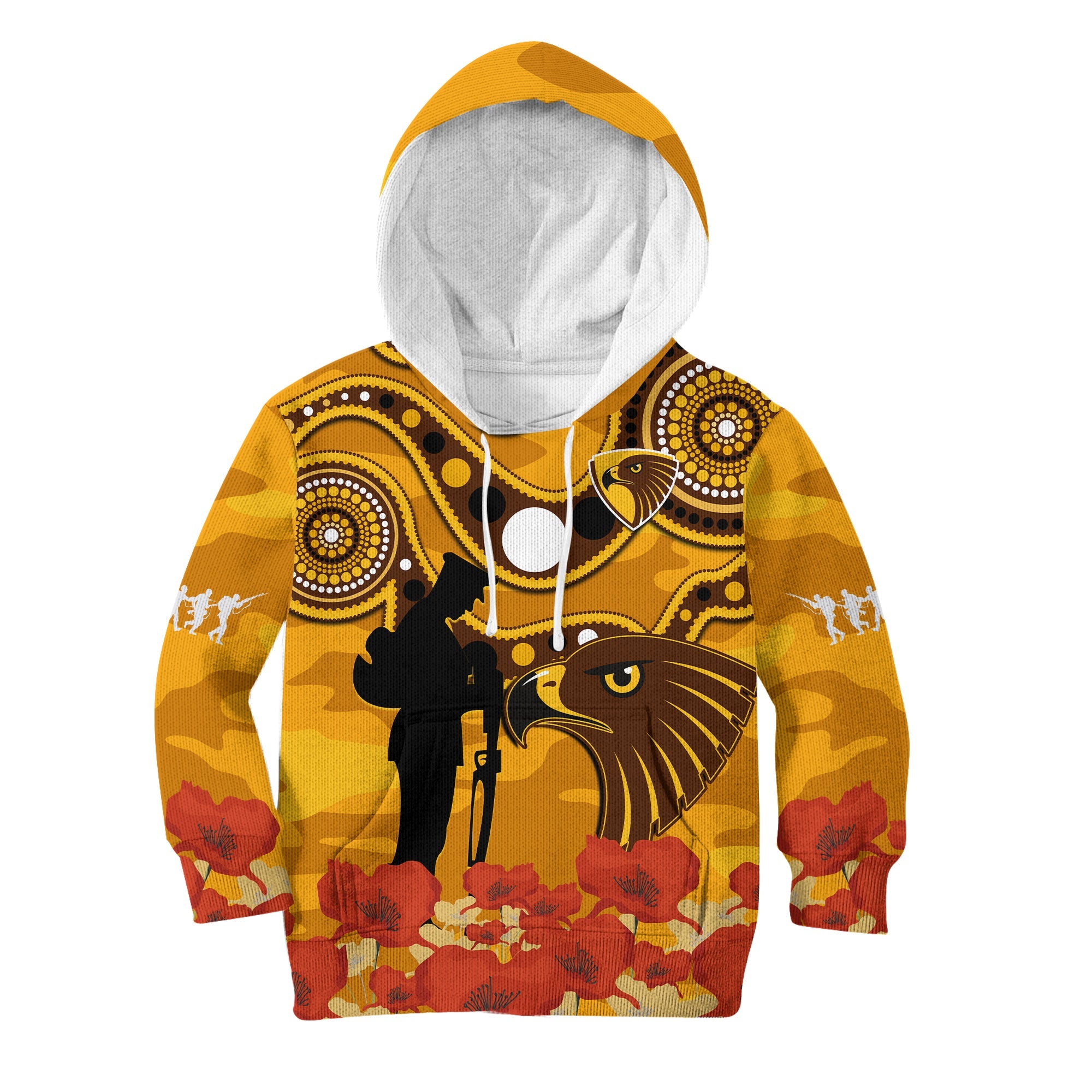 custom-text-and-number-hawks-football-anzac-2023-hoodie-kid-indigenous-mix-poppy-camouflage