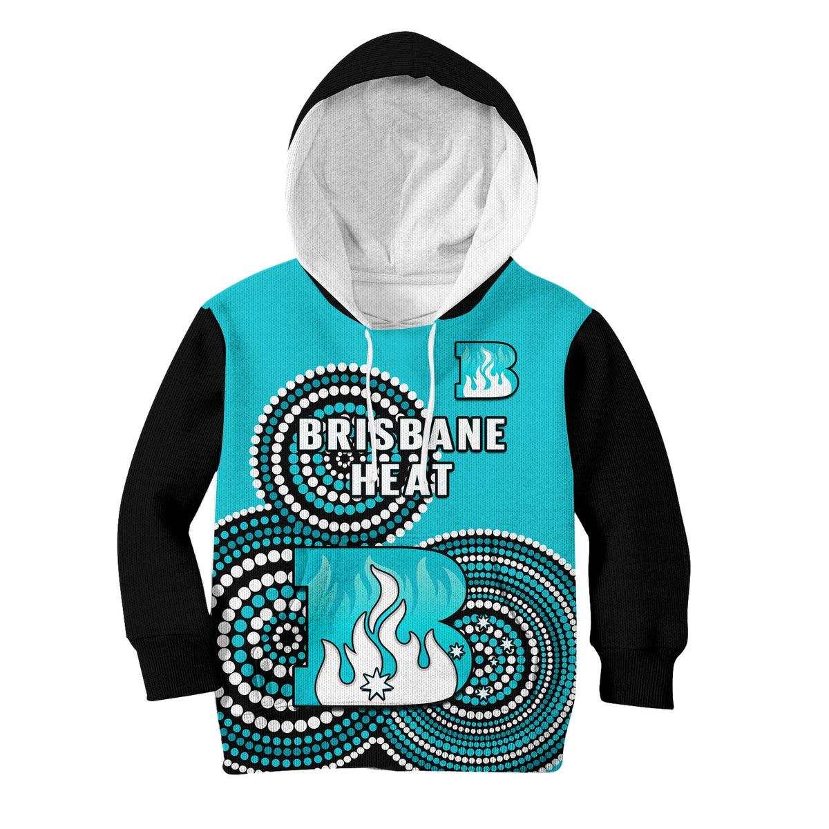 custom-text-and-number-brisbane-heat-cricket-hoodie-kid-champions-bbl12-proud-indigenous-art