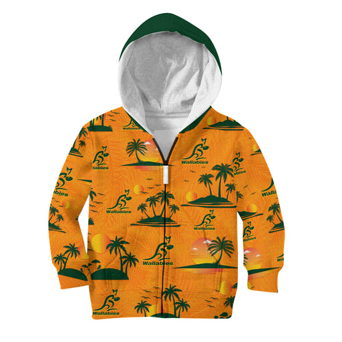 custom-text-and-number-wallabies-australian-rugby-hoodie-kid-hawaii-style