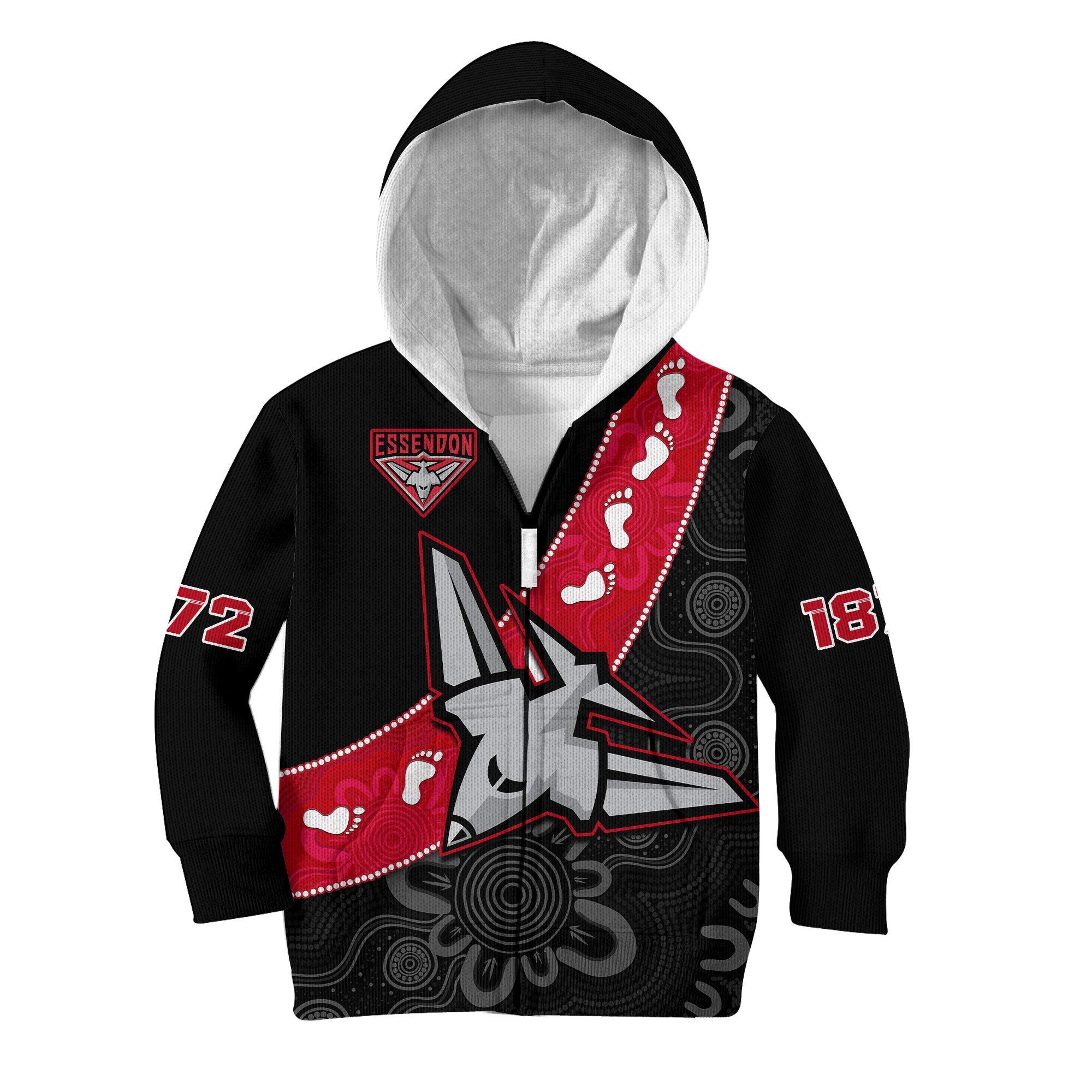 custom-text-and-number-essendon-football-hoodie-kid-go-bombers-1872-aboriginal-art