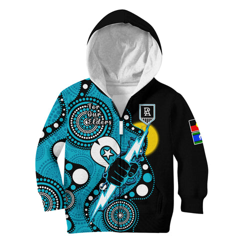 port-adelaide-football-naidoc-2023-hoodie-kid-for-our-elders-indigenous-art