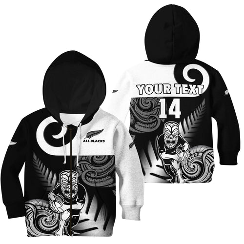 custom-text-and-number-new-zealand-silver-fern-rugby-hoodie-kid-all-black-maori-koru