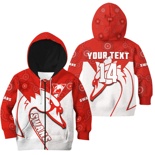 custom-text-and-number-sydney-football-hoodie-kid-swans-1874-dot-painting-artsy