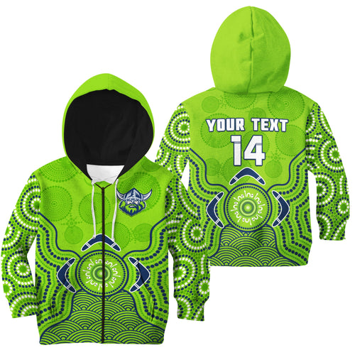 custom-text-and-number-raiders-rugby-hoodie-kid-the-green-machine-indigenous-artsy