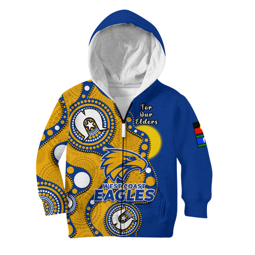 custom-text-and-number-west-coast-eagles-football-naidoc-2023-hoodie-kid-indigenous-for-our-elders