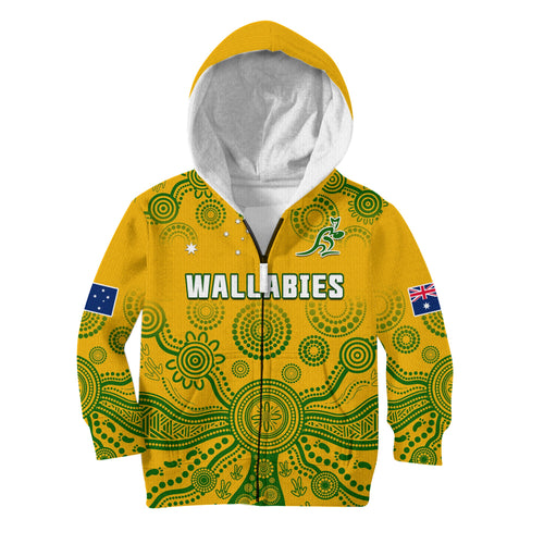 australia-2022-rugby-hoodie-kid-wallabies-aboriginal-yellow-style