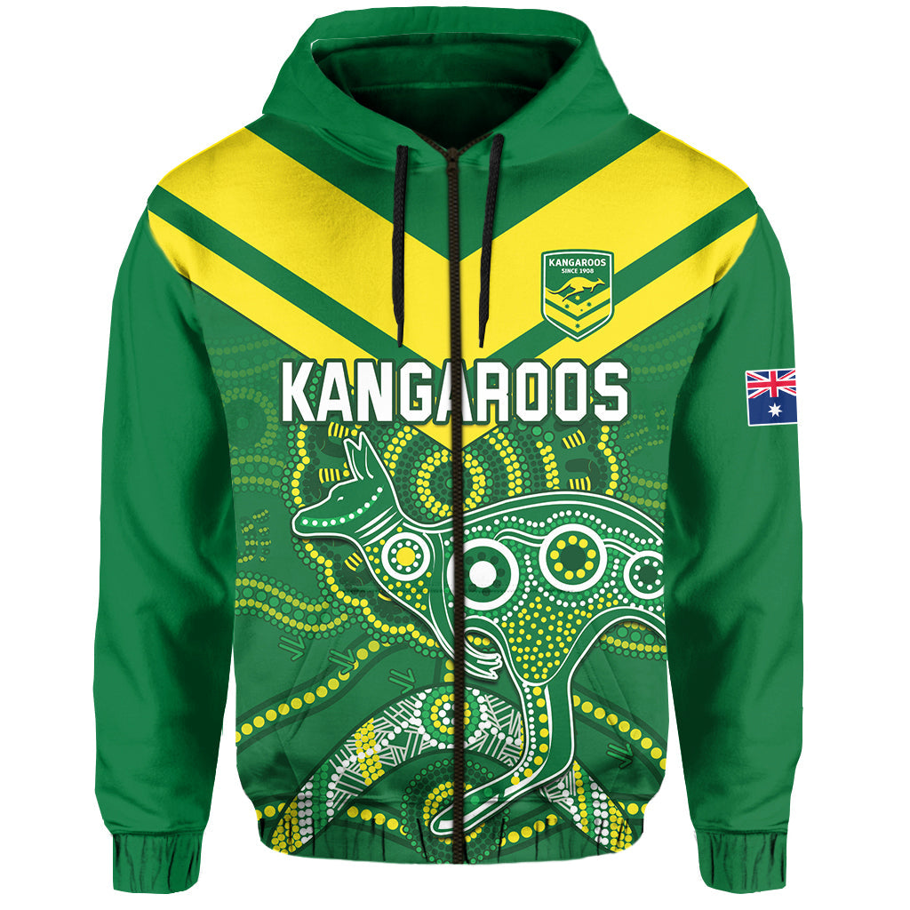 custom-text-and-number-australia-rugby-hoodie-kangaroos-boomerang-aboriginal