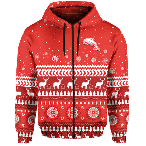 custom-personalised-dolphins-rugby-hoodie-christmas-redcliffe