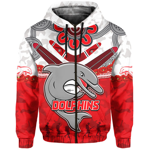 custom-text-and-number-dolphins-rugby-hoodie-anzac-day-poppy-aboriginal