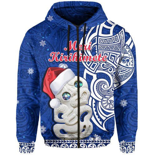 new-zealand-christmas-hoodie-hei-tiki-blue-pohutukawa-meri-kirihimete