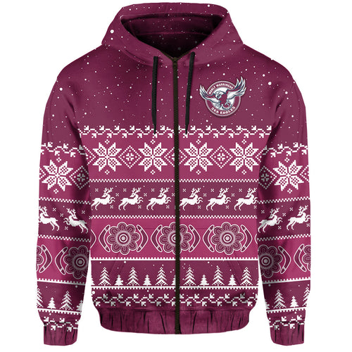 sea-eagles-rugby-hoodie-indigenous-silvertails-merry-christmas