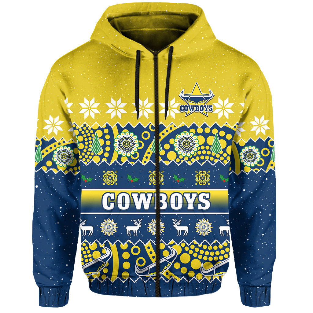 custom-personalised-cowboys-christmas-hoodie-aboriginal-art-merry-xmas