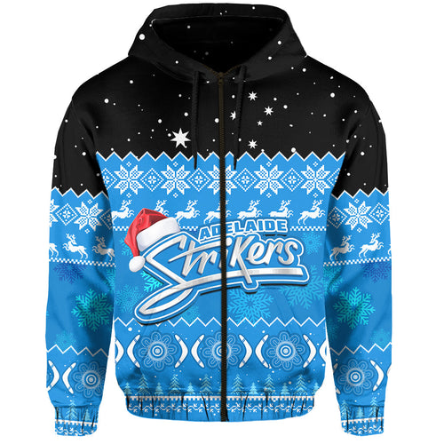 custom-personalised-adelaide-strikers-cricket-hoodie-aboriginal-merry-christmas