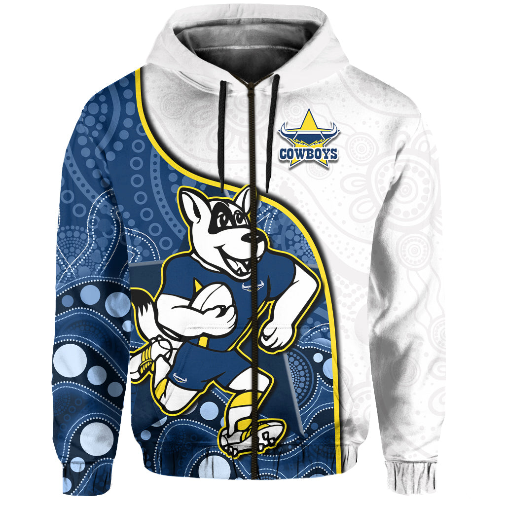 custom-text-and-number-cowboys-rugby-hoodie-macost-indigenous-pattern-2022-premiers