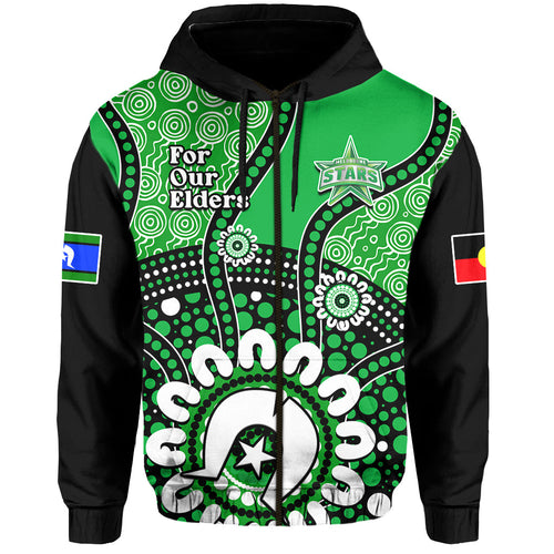 custom-text-and-number-melbourne-stars-naidoc-2023-hoodie-indigenous-for-our-elders