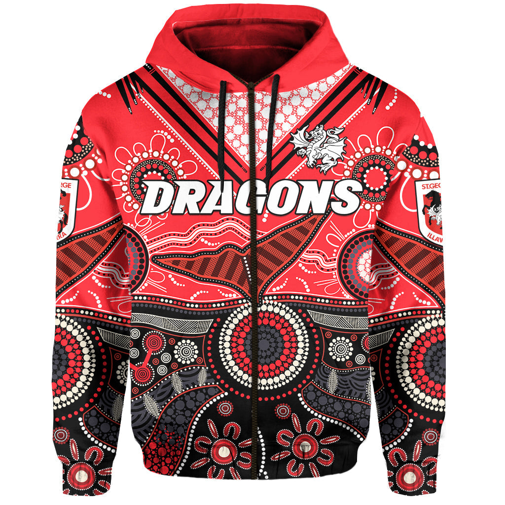 custom-text-and-number-dragons-rugby-hoodie-indigenous-pattern-artsy-version