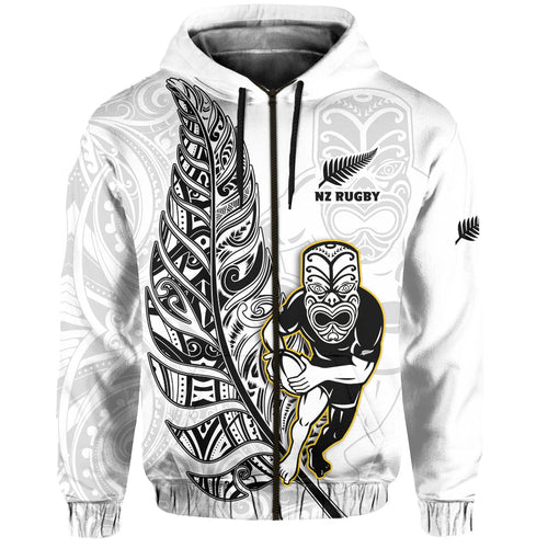 custom-text-and-number-new-zealand-silver-fern-rugby-hoodie-all-black-maori-version-white