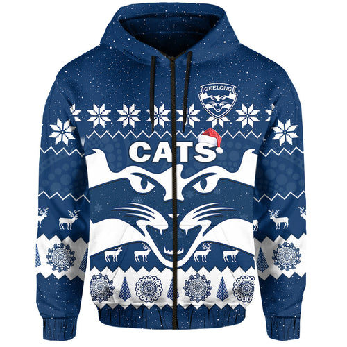 cats-football-christmas-hoodie-geelong-aboriginal-painting