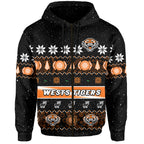 custom-personalised-wests-tigers-christmas-hoodie-aboriginal-art-merry-xmas
