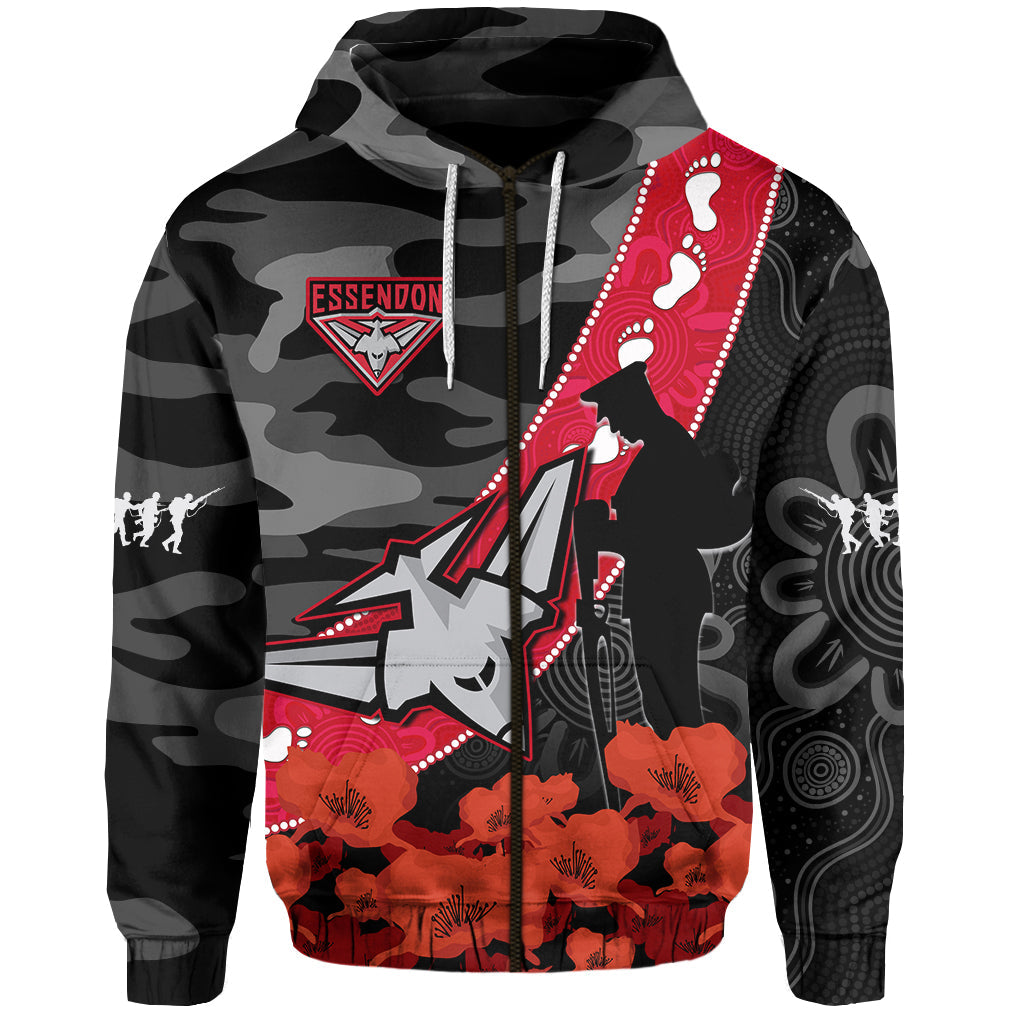 custom-text-and-number-essendon-football-anzac-2023-hoodie-bombers-aboriginal-mix-poppy-camouflage