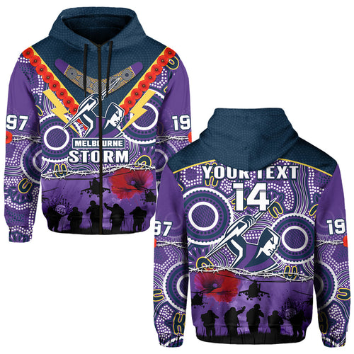 custom-text-and-number-melbourne-storm-rugby-anzac-hoodie-indigenous-poppy-australian-army
