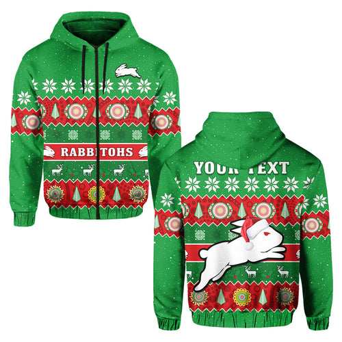 custom-personalised-rabbitohs-christmas-hoodie-souths-aboriginal-art-merry-xmas