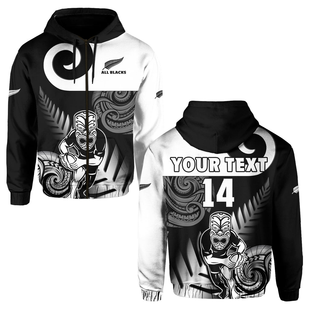 custom-text-and-number-new-zealand-silver-fern-rugby-hoodie-all-black-maori-koru