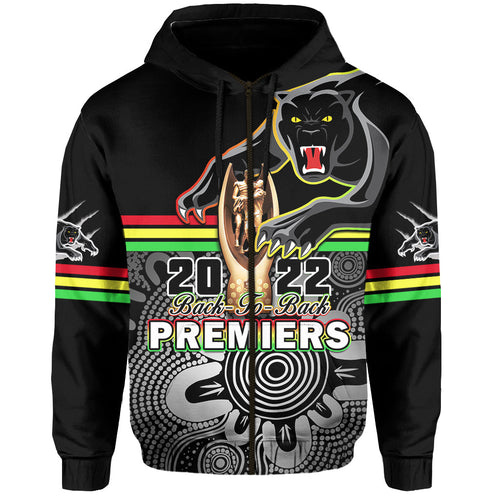 custom-personalised-panthers-rugby-hoodie-pennies-premiers-2022-back-to-back-indigenous-original