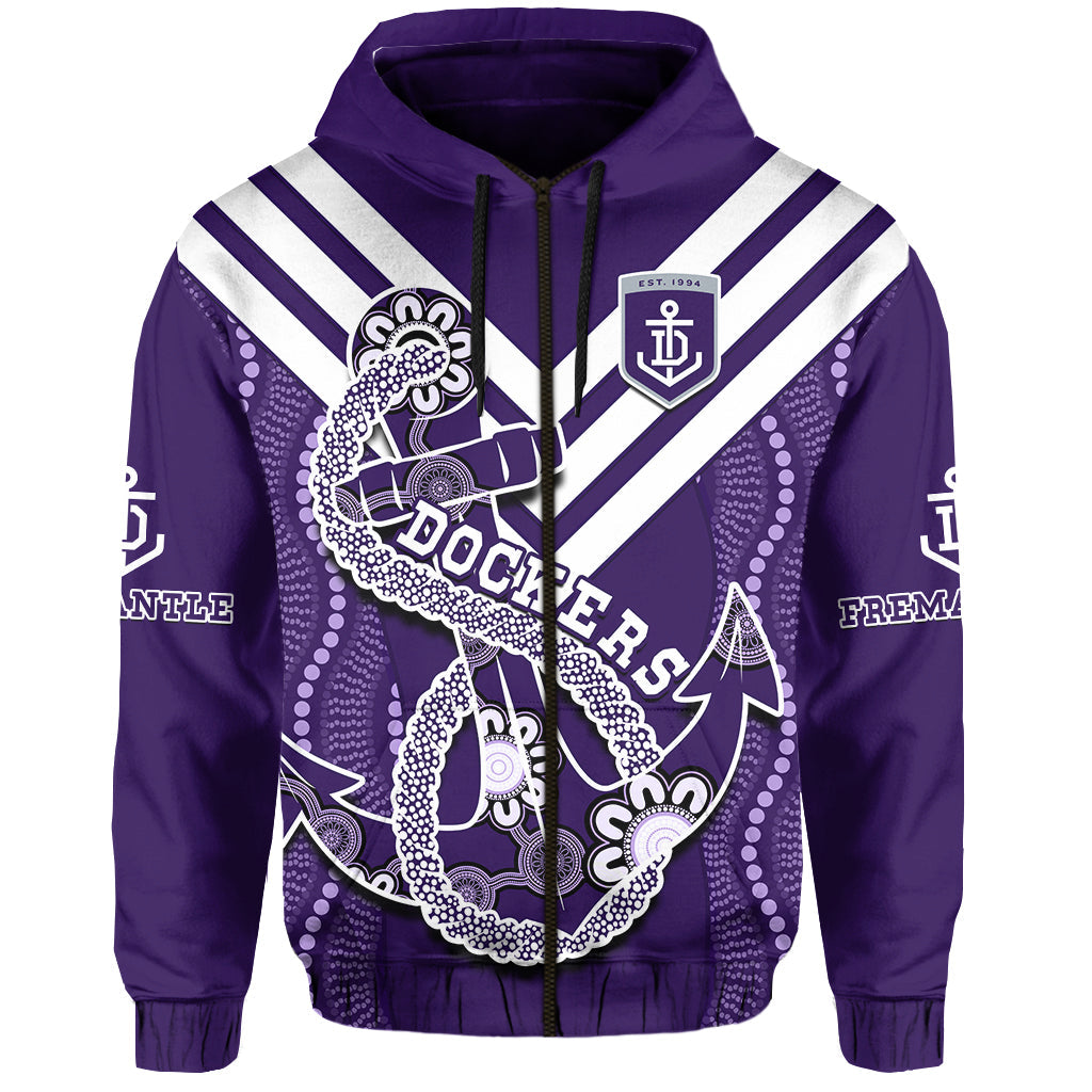custom-text-and-number-dockers-football-hoodie-fremantle-anchor-mix-aboriginal-pattern-dynamic-style