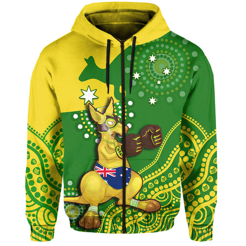 australia-hoodie-boxing-kangaroo-indigenous-national-color-art