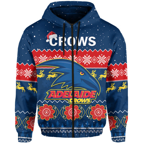 adelaide-football-hoodie-crows-indigenous-merry-christmas