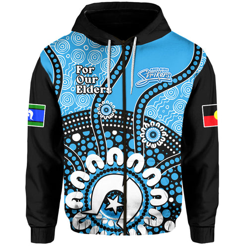 custom-text-and-number-adelaide-strikers-naidoc-2023-hoodie-indigenous-for-our-elders
