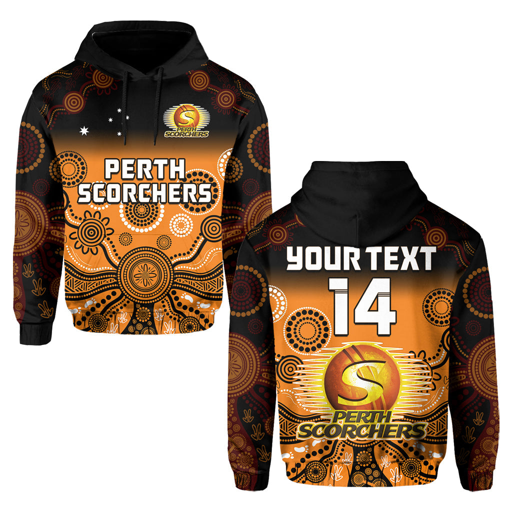 custom-text-and-number-perth-scorchers-hoodie-gradient-aboriginal-dot-painting