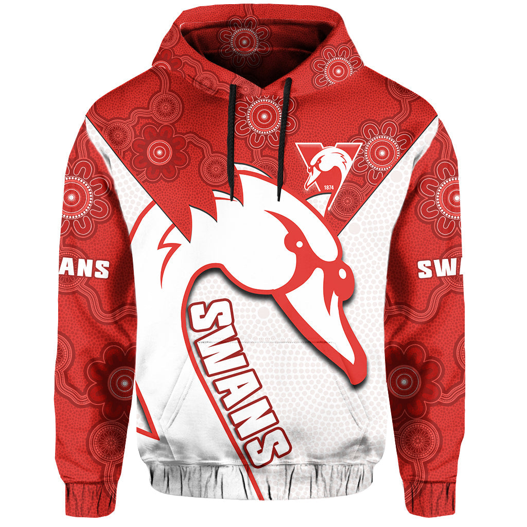 custom-text-and-number-sydney-football-hoodie-swans-1874-dot-painting-artsy